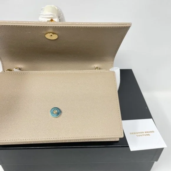 Saint Laurent Monogram Kate Chain Wallet - Picture 4 of 5